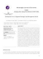 prikaz prve stranice dokumenta Development of an Integrated Strategic Cost Management Model