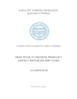 prikaz prve stranice dokumenta Okruženje suvremene prodaje s aspekta Republike Hrvatske