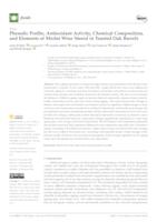 prikaz prve stranice dokumenta Phenolic Profile, Antioxidant Activity, Chemical Composition, and Elements of Merlot Wine Stored in Toasted Oak Barrels