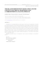 prikaz prve stranice dokumenta The relationship between money spent and the contents watched on smartphone apps: A correspondence analysis approach