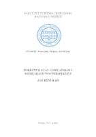 prikaz prve stranice dokumenta Porezni sustav u hrvatskoj i komparativnoj perspektivi